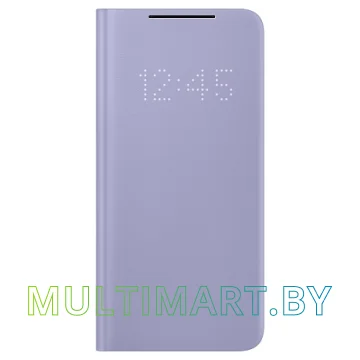 Чехол Samsung Smart LED View Cover для Galaxy S21 (фиолетовый)